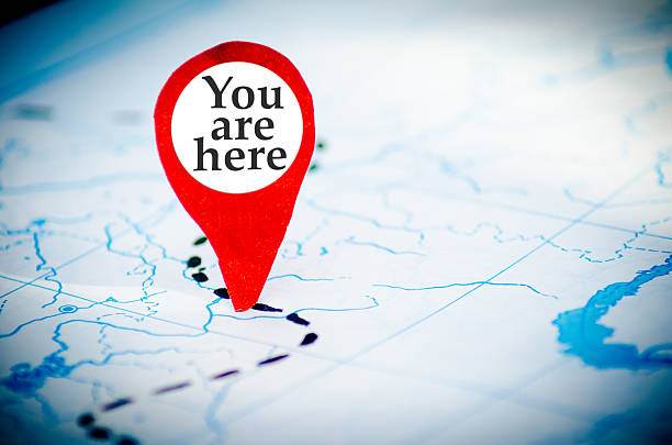 You are here image